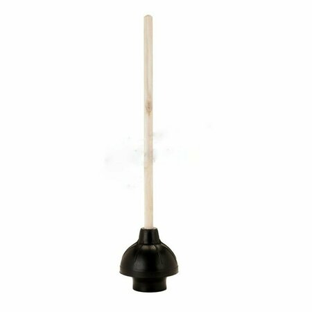AMERICAN IMAGINATIONS 21 in.Black Rubber Plunger AI-38666